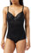 Triumph Damen Flex Smart Summer OP 08 pt One Piece Swimsuit, White - Light Combination, 01