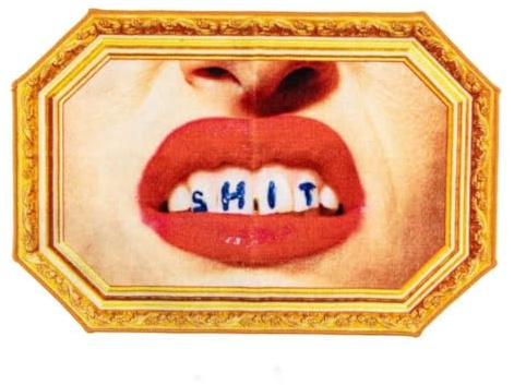 Seletti TAPPETO BAGNO TOILETPAPER Home 60X90 18192 Shit VOLTO