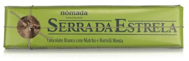 Nómada - Tablette de chocolat blanc au Matcha et à la menthe 300g - Infusion rafraîchissante - Portuguese Gourmet