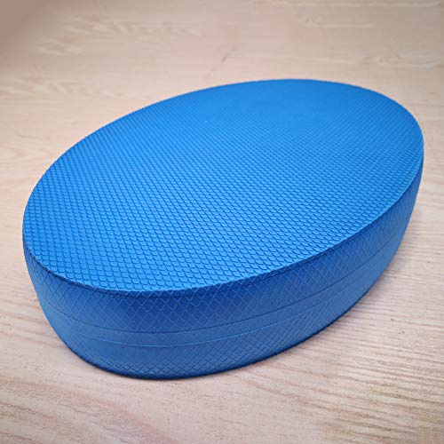 Ovale Balance Pads, Yoga Balance Pad, Tragbares Gymnastik Trainer Board, Stabiles Fitness Übungskissen, Rutschfest Balance Kissen Balance Board für Physiotherapie, Pilates, Yoga, Krafttraining