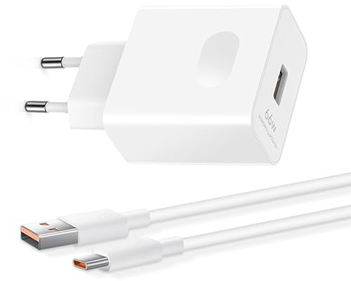HONOR 66W Supercharge Chargeur avec Honor 6A USB C câble