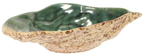 PHENOFICE Ensemble d 39 Assiettes De Pique- En Céramique Style Coquille d 39 Huître Plateau De Service Décoratif Pour Dîners Mariages Hôtels Familles