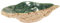 PHENOFICE Ensemble d 39 Assiettes De Pique- En Céramique Style Coquille d 39 Huître Plateau De Service Décoratif Pour Dîners Mariages Hôtels Familles