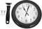 FUNOMOCYA Dekorative Wanduhr 10 Zoll Bratpfanne Stummes Design Uhr für Zuhause Retro Wanduhr Geräuschloser Sekundenzeiger Langlebig und