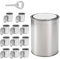 Pot de peinture vide - Sans doublure - 0,5 l - Multifonction - Avec couvercle - 12 boîtes pour le rangement de la peinture et plus encore