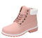 Generico Impermeabile Stivali Estivi Donna Stivali Donna Scarponi da Scarpe Calde Scarponi da Sci per Esterni Ispessimento Stivali Gomma Scarpe da Pioggia Uomo (Pink, 37)