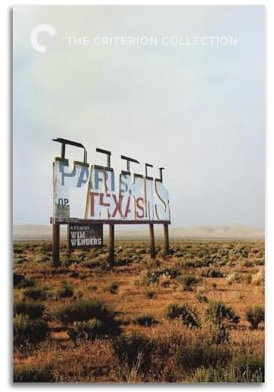 UWASCISF Paris, Texas, Filmposter, dekorative Malerei, Leinwand, Wandposter und Kunstdruck, moderne Familienschlafzimmer-Dekoration, Poster, 20 x 30 cm