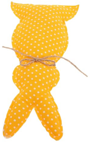 HAWILLOSCH Easter Hanging Bunny Ornament Soft Fabric Stuffed Decor for Home Office Tiered Tray Cute Spring Bunny for Festive Celebrations Charming