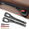 2025 Nuovo Car Seat Gap Filler Organizer, Striscia a Prova di Perdite Sul Lato del Sedile, Riempimento del Divario del Sedile Universale Riempitivo Per Fessure Del Sedile Anteriore (Nero-2PC)