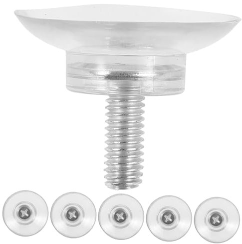 TOPBATHY 6piezas Ventosas para Ventanas Transparentes Unidades para Colgar Sin Dañar