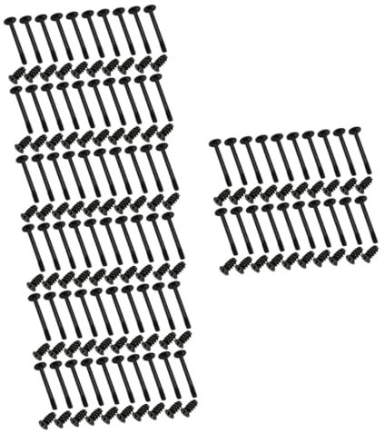 SHINEOFI 4 Sets Computer Cooling Fan Screws Long Short High Grade CPU Radiator Fan Mounting Screws for Accessories
