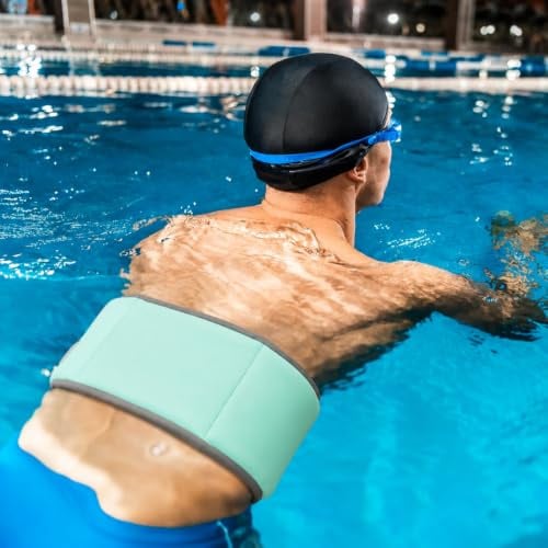 Ceinture de natation flottante pour adultes avec poids de piscine réglables pour exercices aquatiques, outils d'entraînement pour adultes, exercices et entraînements de piscine aquatiques