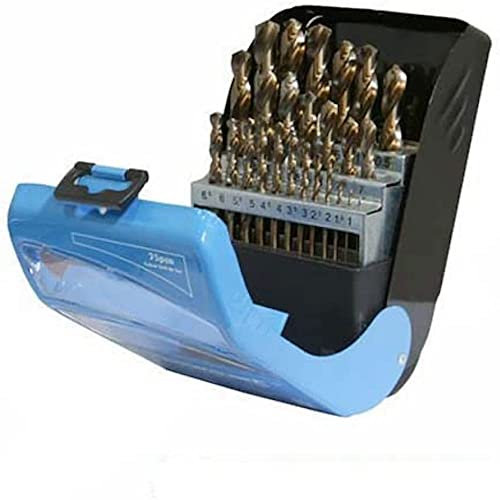 Silverline Tools 783089 - Brocas de cobalto, 25 pzas (1-13 mm)