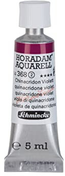 Schmincke – HORADAM® AQUARELL - feinste Künstler-Aquarellfarben, Chinacridon Violett - 5 ml