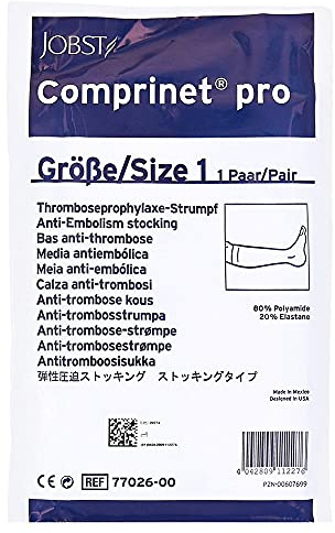 Comprinet pro Strumpf Knielang Gr��e 1 Wei�, 2 St