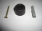 Gummipuffer,Türstopper, Wandtürstopper, Bodentürstopper, Gummi schwarz, ø 30, Höhe 18mm, mit 8er Dübel und 4x45 Torxschraube