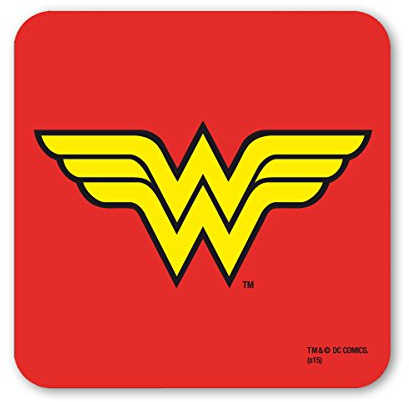 Logoshirt® Wonder Woman - DC Comics Dessous de Verre I sous-Verres I 10x10cm I Design Original sous Licence