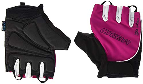 Chiba Damen Handschuh Gel, pink, L