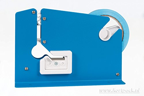 Kortpack Beutelschließer + incl 16 rollen Blau PVC 9 mm x 66 mtr Klebebänder