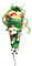 BASTELSET Schultüte - Fußball 50 cm incl. Namen - 6 - eckig - Zuckertüte Roth