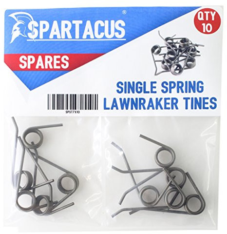 Spartacus 10 x Replacement Lawn Raker Scarifier Tines Tynes For Green Line GLS36K