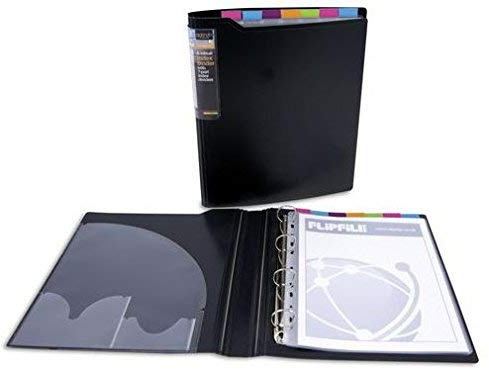Agenda Collection Index Binder with 7 Part Coloured Index Dividers
