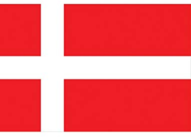 TrendClub100® Fahne Flagge „Dänemark Denmark DK“ - 150x90 cm / 90x150cm
