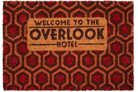 Grupo Erik Kokosmatte Fußmatte The Shining The Overlook Hotel - Schmutzfangmatte 40x60 cm - Fussmatte Lustig - Türmatte Innen