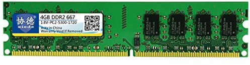 ZWS Modulo RAM AYSMG X078 DDR2 667MHz 4GB di memoria a piena compatibilità for laptop