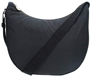 Borbonese Borsa luna tracolla grande 934412 I15 100 black