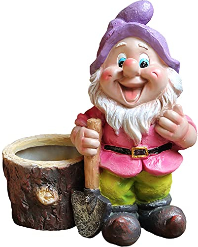 LONG-L Statue Extérieure De Nains De Jardin Figurine De GNOME,Nain De Jardin Humour,Sculptures Et Statues De Jardin,Decoration Nain De Jardin Geant,Nain De Jardin Drole,A