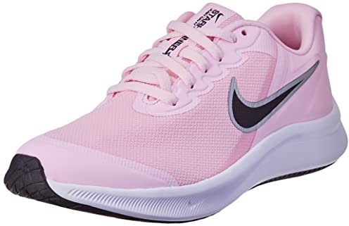 Nike Star Runner 3, Scarpe da ginnastica Bambini e ragazzi, Schiuma Rosa/Nero, 26 EU