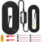 AZDOME Micro USB 12V-24V to 5V/3A Dashcam Hardwire Kit for Micro USB Port Car Camera, with ACU/ACN/ACZ/ACS Add a Fuse Holder, Low Voltage Protection (JYX04)