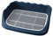 MagiDeal Pet Toilet, Cleaning Tool Portable Guardrail Design Plastic Corner Urinal Tray Lavatory Basin for Cat Puppy Guinea Pigs Chinchilla, Dark Blue