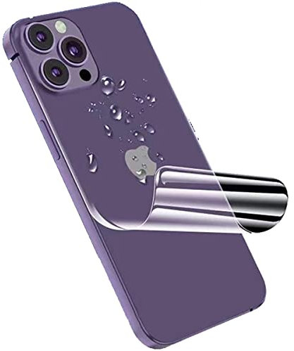 Stejnhge [2 pièces] Film Hydrogel Arrière pour iPhone 12 Pro Max (6.7), Protection d'écran [Clear HD] Souple Film Protecteur TPU