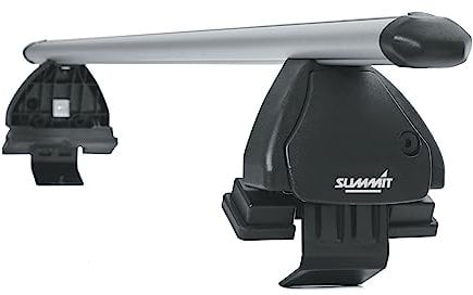 Summit SUP-A066 Premium Aluminium Multi-Fit Roof Bars, Lockable, Set of 2