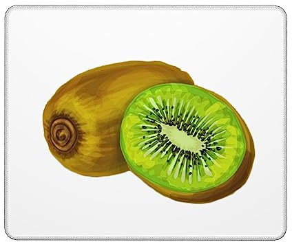 Kiwi Mauspad, rutschfeste Gummiunterseite, Mauspad, Laptop-Mauspad für Computer, Laptop, Gaming, Büro, Zuhause, 25,4 x 30,5 cm