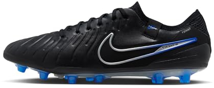 Nike Herren Legend 10 Elite Ag-Pro Fußballschuh, Schwarz Blau Black Chrome Hyper Royal, 44.5 EU