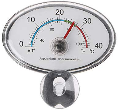 Christol Thermometer Aquarium Thermometer Digital Submersible Fish for Tank Thermometers with Suction Cup Easy to Read Waterproof No Wire