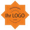 CUSMIZ Logo Sticker - Aufkleber Selbst Gestalten, Personalisierte Aufkleber für Firmenlogos, Hochzeiten, Partys, Festivals, 100 Stk Aufkleber in verschiedenen Formen und Größen - Achteck