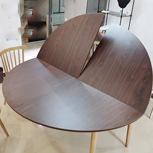 Estores Enrollables Mesa De Catering Plegable De Madera Resistente Sin Patas, Mesa Extensible Circular Comercial para Mesas, 1,2 M 1,3 1,4 1,5 M 1,6 1,7 1,8 1,9 2 2,2 2,4 Metros(#3,220cm(86 3/5''))