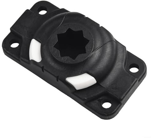 Rod Holder Mount Base for Fishing Rods, Fish Finders, and Mobile Phones on Inflatable Boats and Canoes
