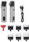 LITTLE BALANCE 8790 Pro Style Inox, Tondeuse cheveux homme, Autonomie 2h30, Recharge USB-C, Ecran LED, 6 sabots, 5 réglages de longueur, Noir