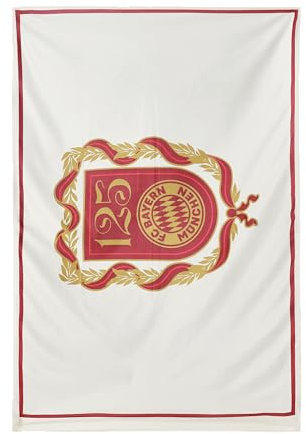 FC Bayern München I Hissfahne I Flagge I 180x120 cm I 125 Jahre I Mehrfarbig