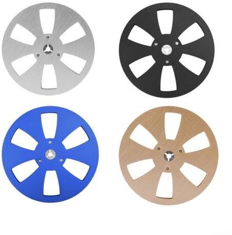 Bobina vuota da 17,8 cm progettata per registratori su disco rigido (nero)