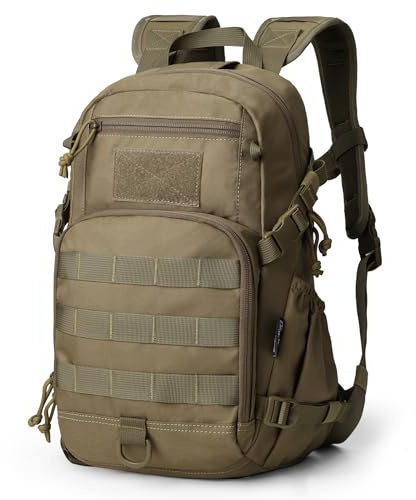 Mardingtop 15L Mochilas de Ciclismo Mochila Tactica Hombre con Porta Casco