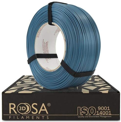 ROSA3D PETG MDT, x-Ray DT Filament 1.75 mm für 3D Drucker, PETG Blau Refill 1 kg