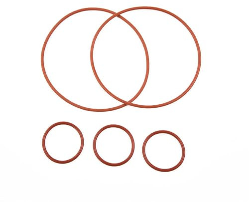 Auratrove Set Silikon-O-Ring und Gummiriemen-Set für Neato für Botvac 65 70 75e 80 85 D75 D80 D85 Lidar und Seitenbürste Ersatzteile