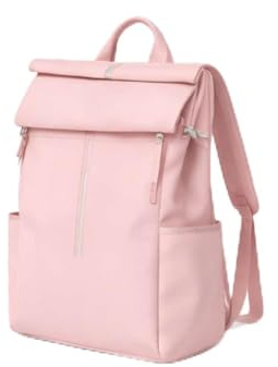 Rungassi Urban Line Rucksack extra leicht 600 g modischer City-Rucksack Backpack Mint Hellblau Schwarz Beige Pink Flieder Grau (Pink)