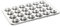 Nordic Ware Naturals Petite Cakes Mini Muffin Pan - Silver